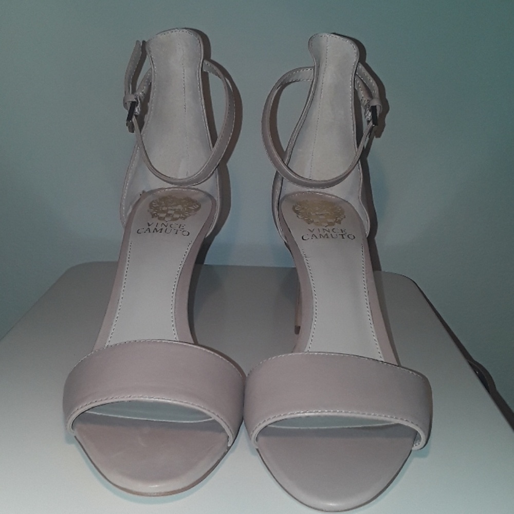 Vince Camuto ankle strap heels